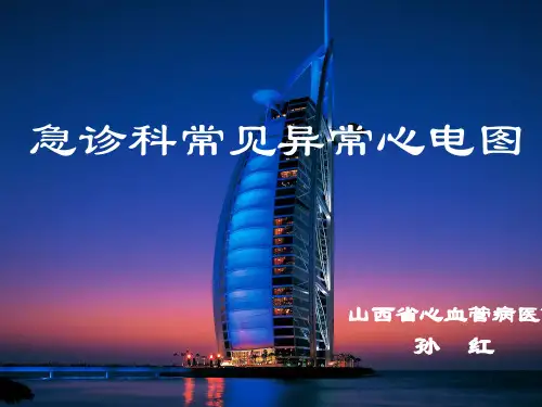 急诊科常见异常心电图