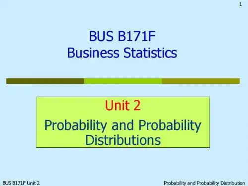 Basic statistic Unit 2