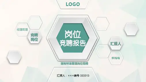 国有林场管理岗位竞聘简历模板【大气漂亮】