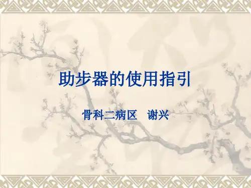 助行器使用指引