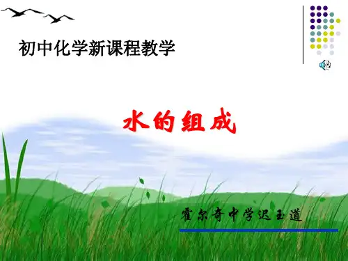 水的组成 (4)