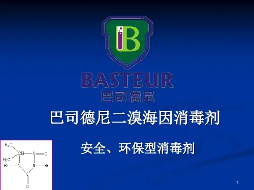 巴司德尼二溴海因消毒剂 ppt课件