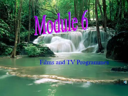 外研版高中英语必修二Module 6Films and TV Programmes120张PPT课件ppt