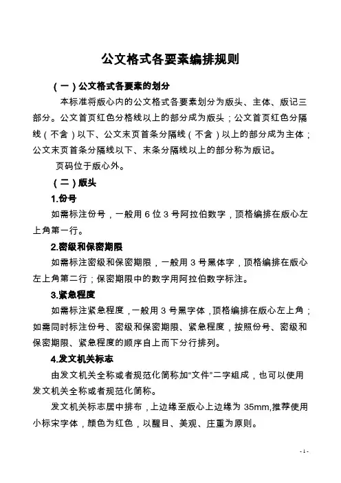 (12.10)公文格式各要素编排规则
