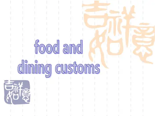 food and table manners