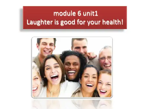 译林牛津模块6unit1reading Stand up for your health 课件