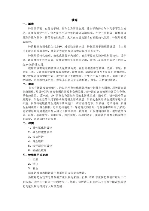 镀锌