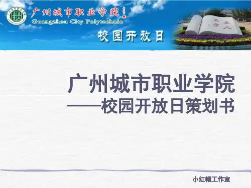 开放日策划书