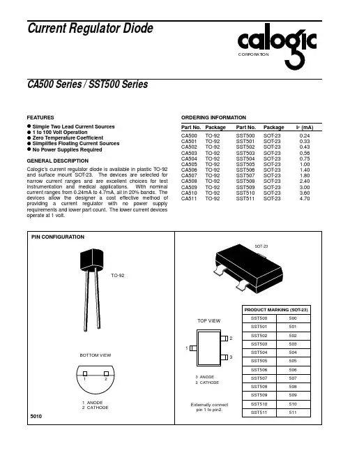 CA502中文资料