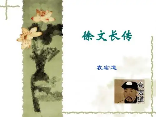 徐文长传
