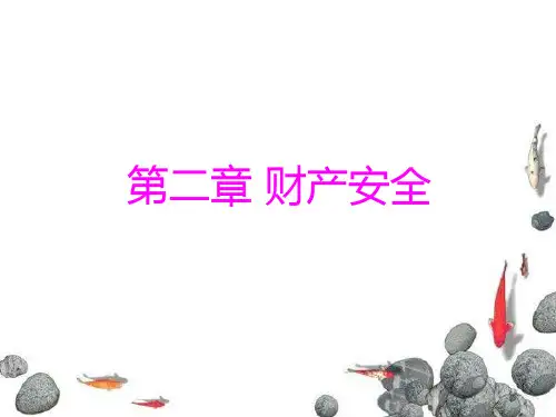 大学生财产安全教育.ppt