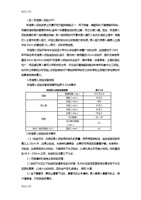 (整理)标准贯入试验