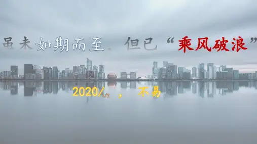 房地产市场报告-2020年上半年杭州楼市报告 
