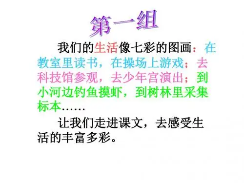 人教语文三年级上册我们的民族小学课件PPT