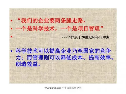 项目管理(ProjectManagement
