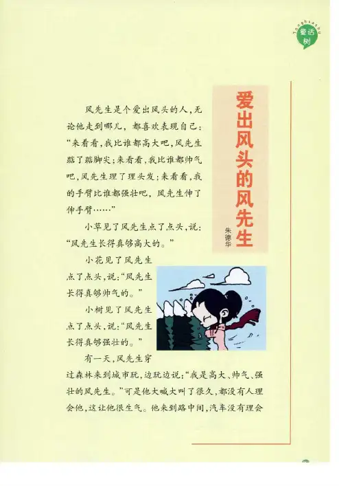 爱出风头的风先生