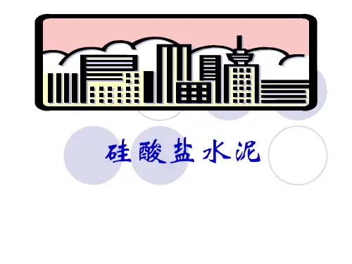 硅酸盐水泥分析解析