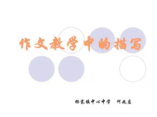 作文描写的意义[1]