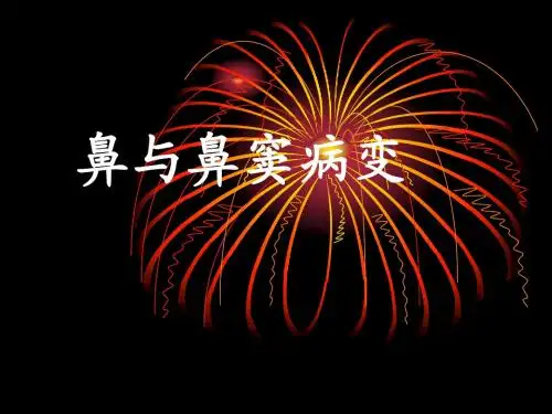鼻和鼻窦病变CT诊断