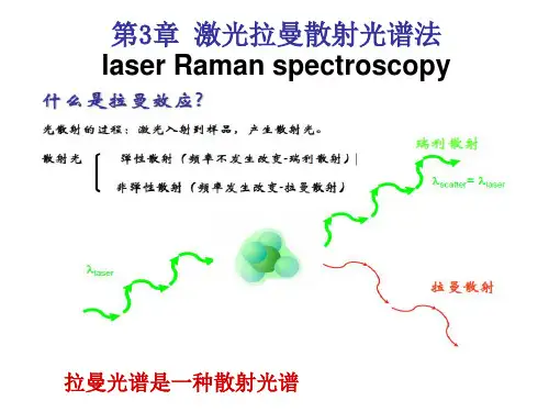 第三章 激光拉曼散射光谱法