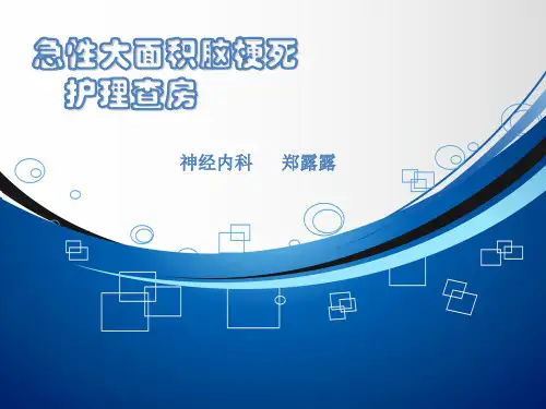 大面积脑梗死护理查房