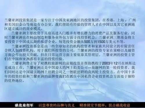 兰馨投资