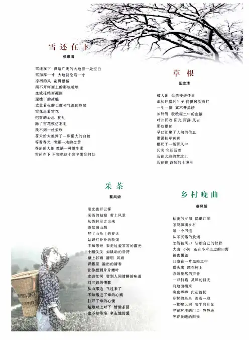 雪还在下