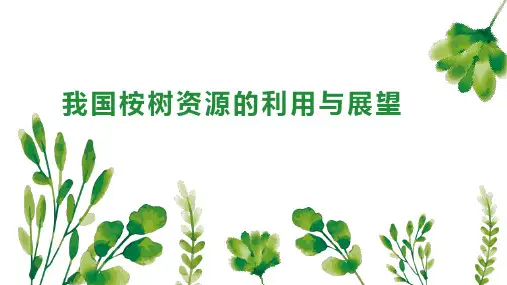 我国桉树资源的利用与展望