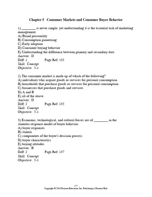 Kotler_Chapter5