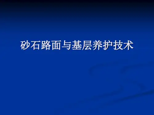 附1砂石路面及基层养护技术
