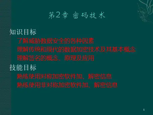 第2章  密码技术