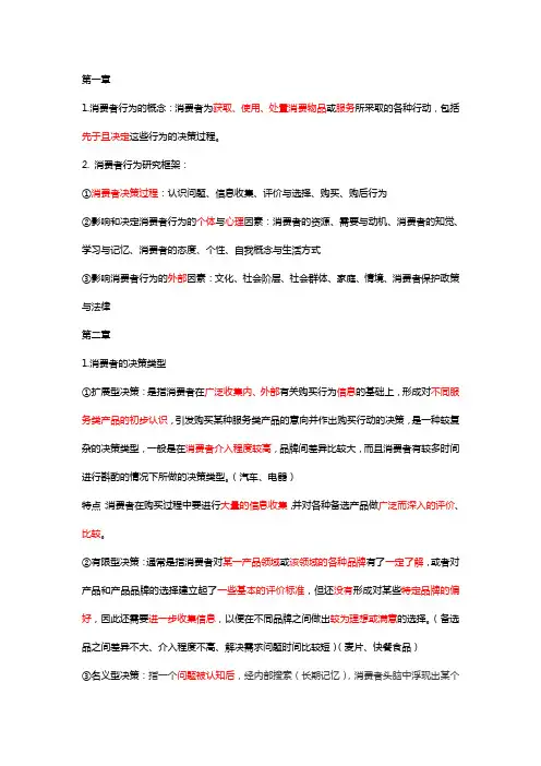 消费者行为学 2