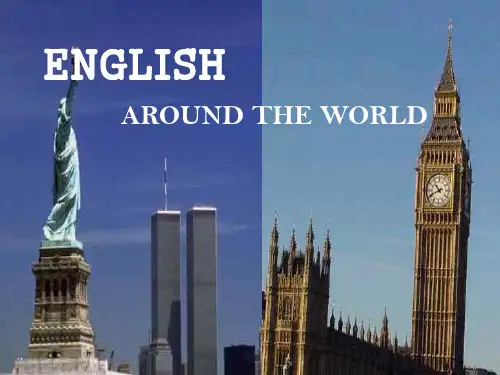 ENGLISH AROUND THE WORLD`  公开课一等奖课件 高中英语