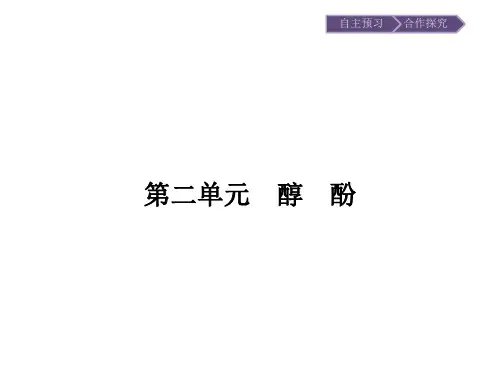 南方新课堂高二化学苏教选修课件： 醇的性质和应用 含解析