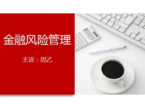 第二章+金融风险识别、预警及管理方法