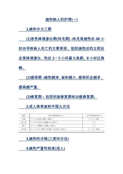 烧伤病人的护理 4