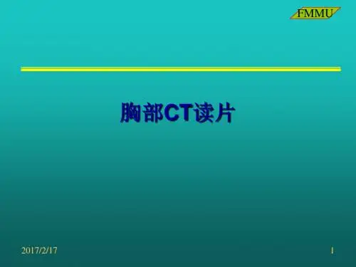 CT读片-胸部