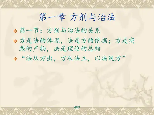 方剂学PPT课件