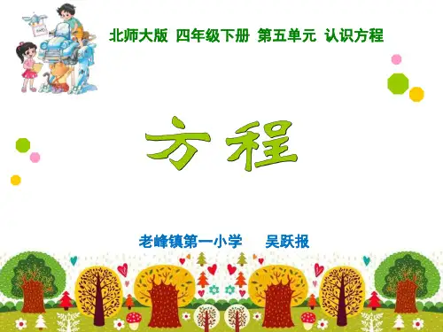 方程