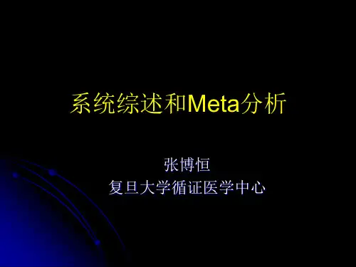 系统综述
