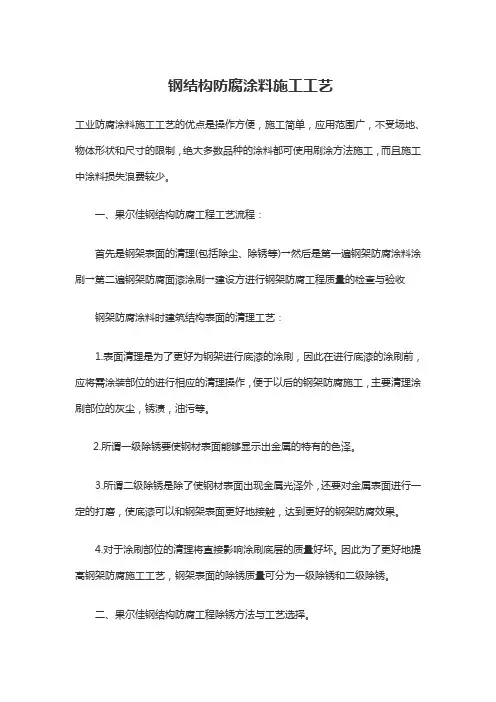 钢结构防火涂料工艺