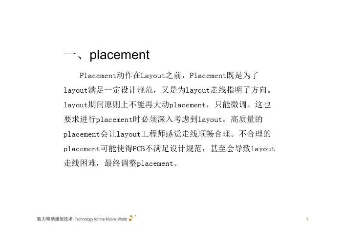 RF placemen