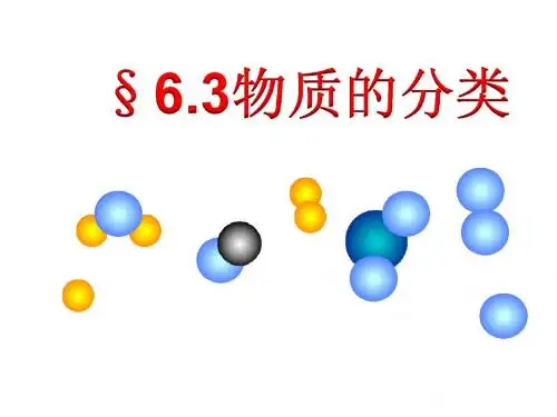 《物质分类》(20张PPT)