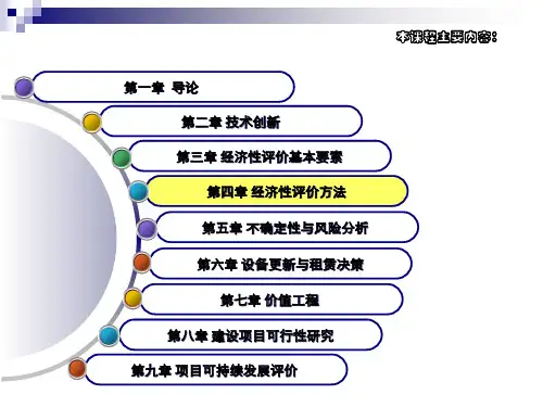 经济性评价方法.pptx