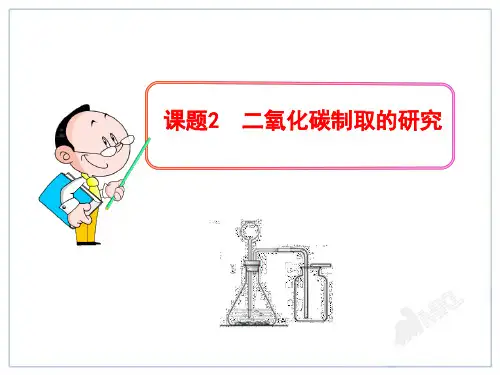 新人教版九年级化学__二氧化碳制取的研究PPT