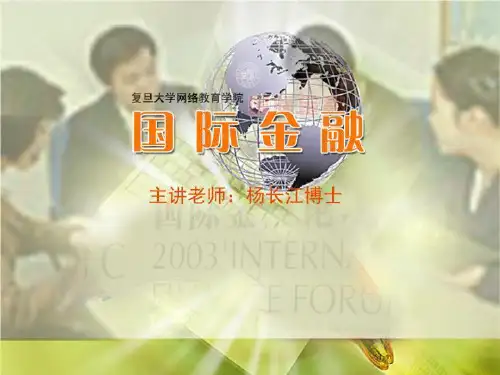国际金融07 PPT课件