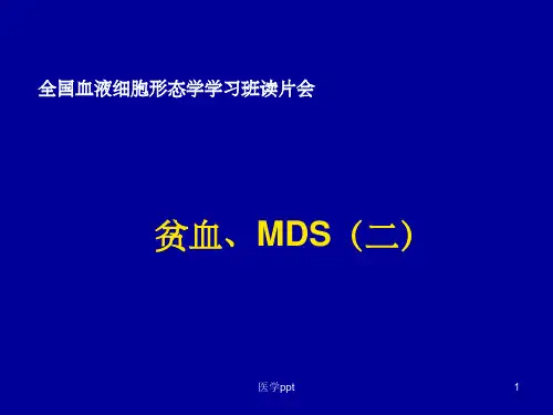 全国血液细胞形态学学习班读片会--贫血、MDS(1)