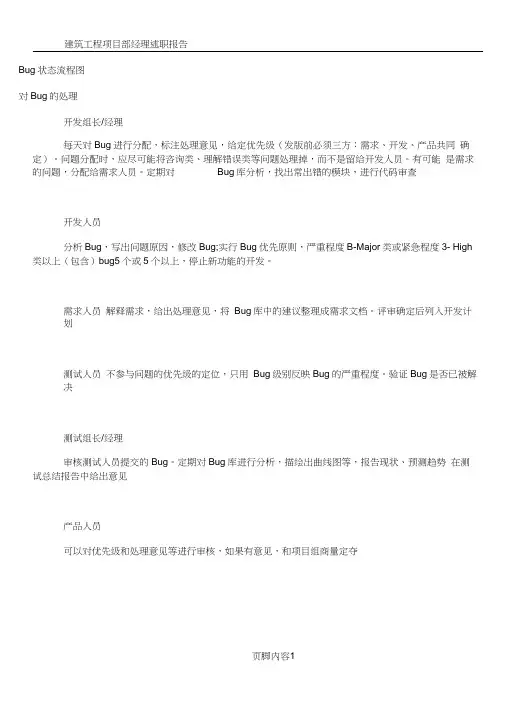 Bug状态流程图
