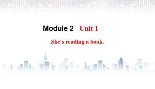 2021-2022学年外研版四年级英语上册Module 2 Unit 1课件