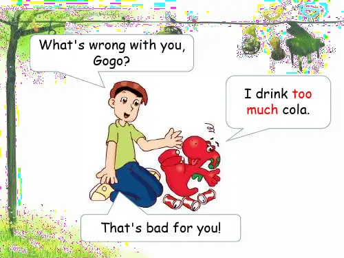 广东开心英语六年级上册U3 Staying Healthy
